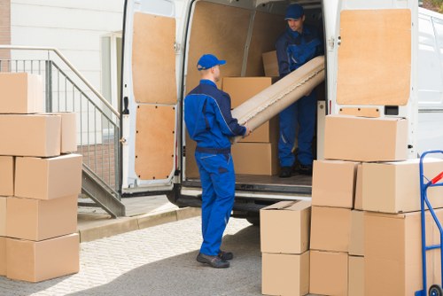 House removalists helping with a local Barnsbury home move