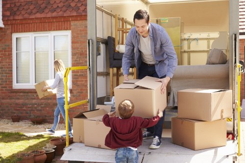 Man with a van service helping with local moves in Barnsbury