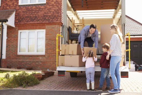 Careful handling of office furniture and equipment during a Barnsbury relocation