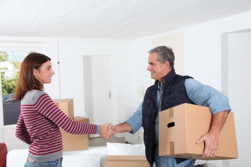 Fragile items packed safely in sturdy boxes