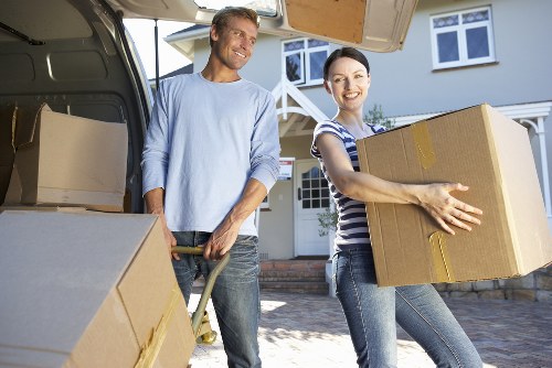House removal service for a Barnsbury home with stairs